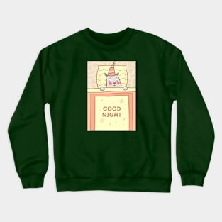 Good night cat Crewneck Sweatshirt